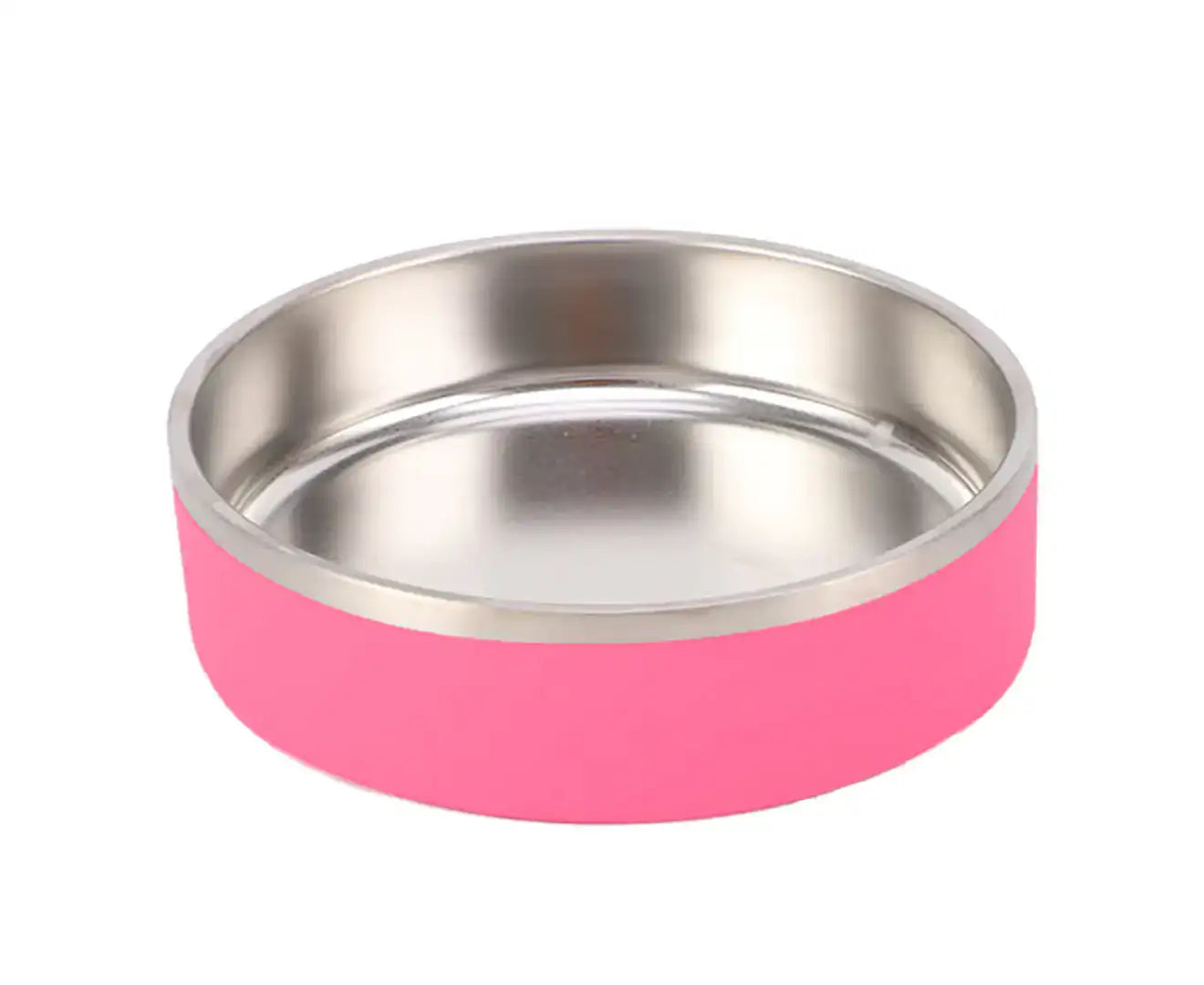 Stainless Steel Dog Bowl - Bubblegum