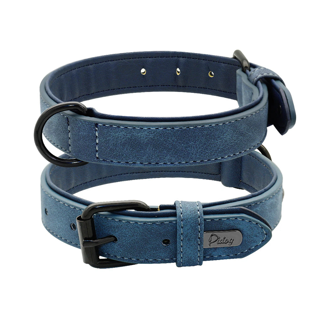 Durable Leather Dog Collar 