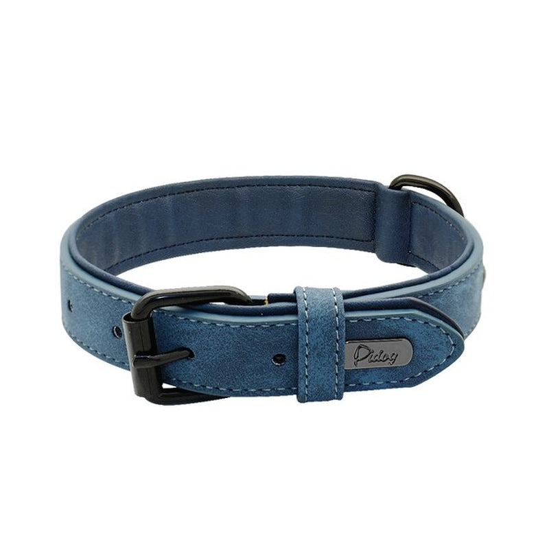 Durable Leather Dog Collar 