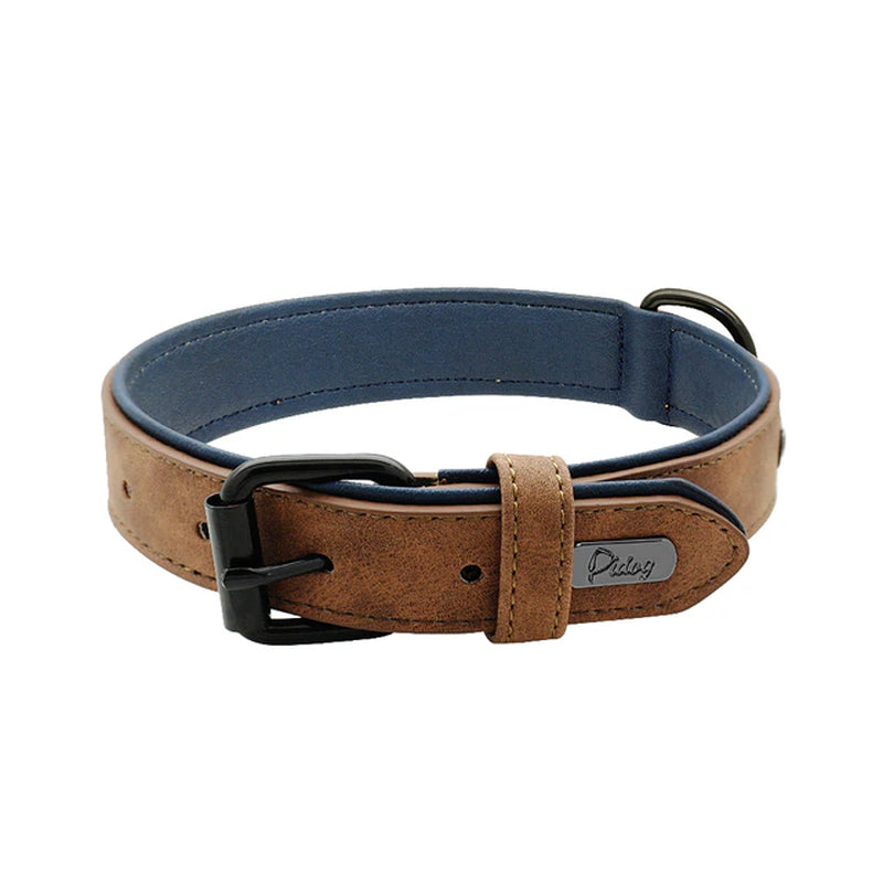 Durable Leather Dog Collar 